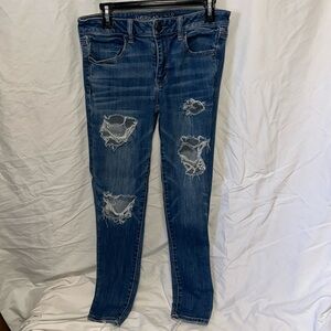 American Eagle Super Super Stretchy X Jegging Sz 12